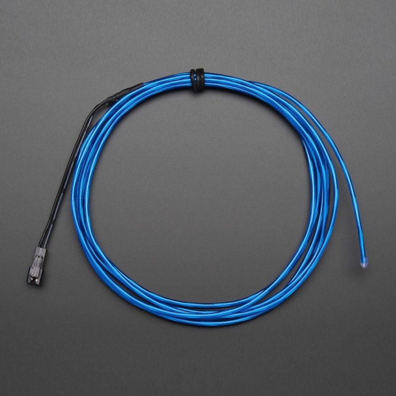 Elektroluminiscenční kabel 2,5 m - modrý