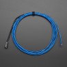 Elektroluminiscenční kabel 2,5 m - modrý - zdjęcie 3