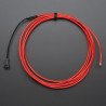 Elektroluminiscenční kabel 2,5 m - růžový - zdjęcie 2