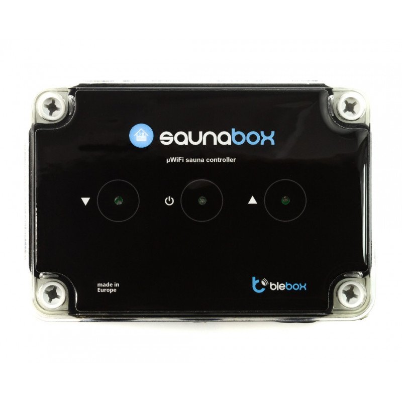 BleBox SaunaBox - WiFi topný regulátor - aplikace pro Android / iOS