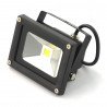Venkovní lampa LED ART, 10 W, IP65, AC80-265V, černá, 4000K-W - zdjęcie 1