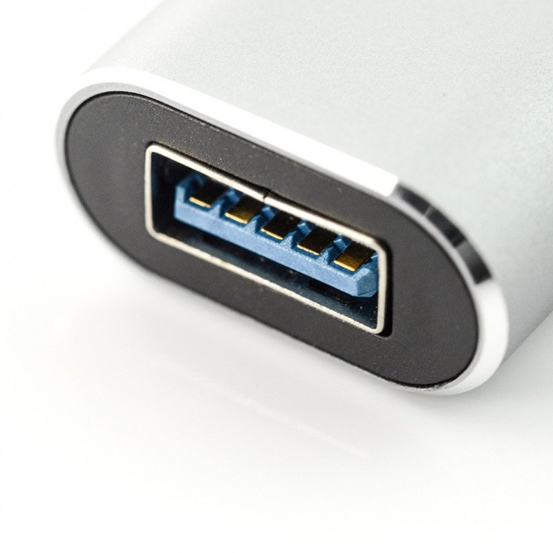 Adaptér (HUB) USB typu C na port HDMI / USB 3.0 / SD / MicroSD / C.