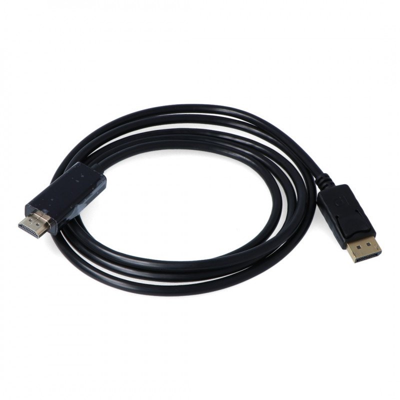 Kabel HDMI - DisplayPort Akyga - dlouhý 1,8 m