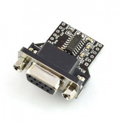 Převodník RS232 - UART s konektorem DB9 - MAX3232 3,3V / 5V