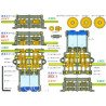 Tamiya 70097 dvojitá převodovka - sada Tamiya 70097 dvojitá převodovka - sada - zdjęcie 5