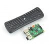 Bezdrátová klávesnice s klávesnicí + Air Mouse - bezdrátová 2,4 GHz - zdjęcie 4