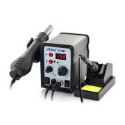 Pájecí stanice 2v1 hotair a pájecí stanice Yihua 878D - 700W