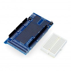 Arduino Mega Proto Shield v3.0 + prkénko na 170 jamek