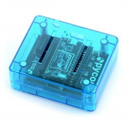 Pycase Blue - pouzdro pro modul WiPy a rozšiřující desku - modré