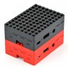 Pi-Blox - pouzdro Raspberry Pi Model 3/2 / B + - červené - zdjęcie 2