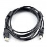 Kabel USB A - B s feritovým filtrem - 3,0 m - zdjęcie 1