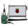 Dotykový displej – odporový LCD TFT 7'' 800x480px GPIO pro Raspberry Pi - zdjęcie 2