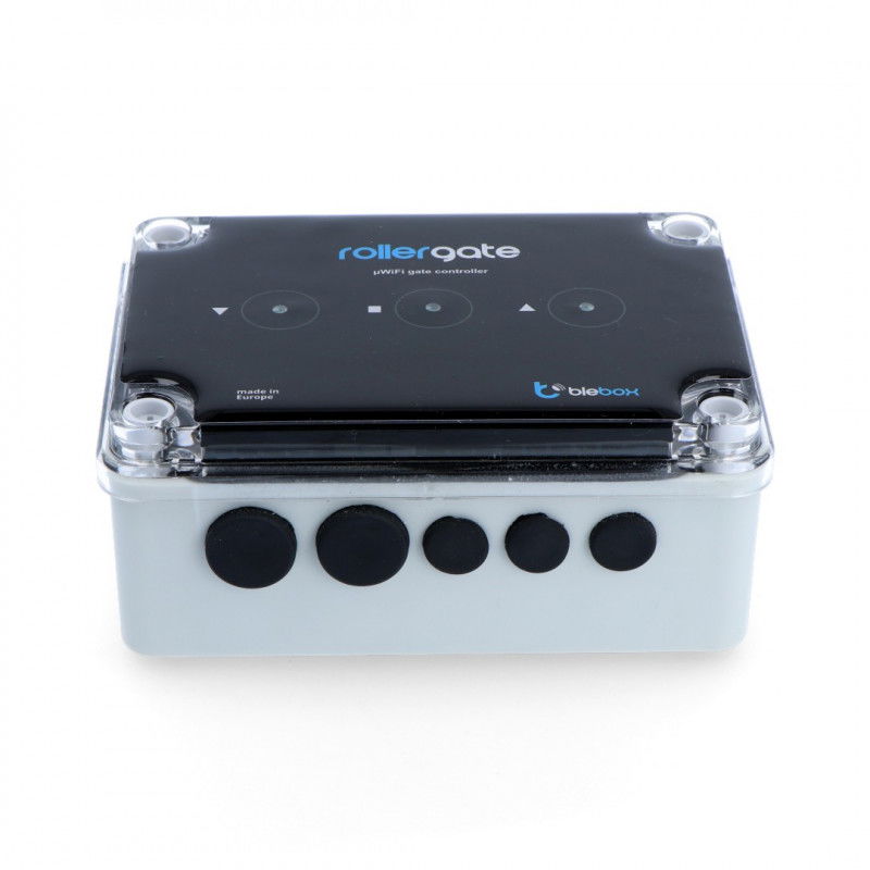BleBox RollerGate - ovladač rolovací brány 230V WiFi - aplikace Andoid / iOS