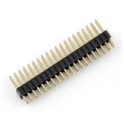 2x20 goldpin plug, přímý rastr 1,27 mm / 1,27 mm