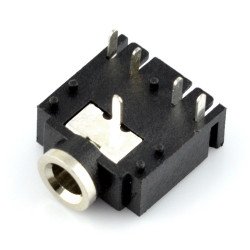 Jack 3,5 mm stereofonní zásuvka - JY039-5P