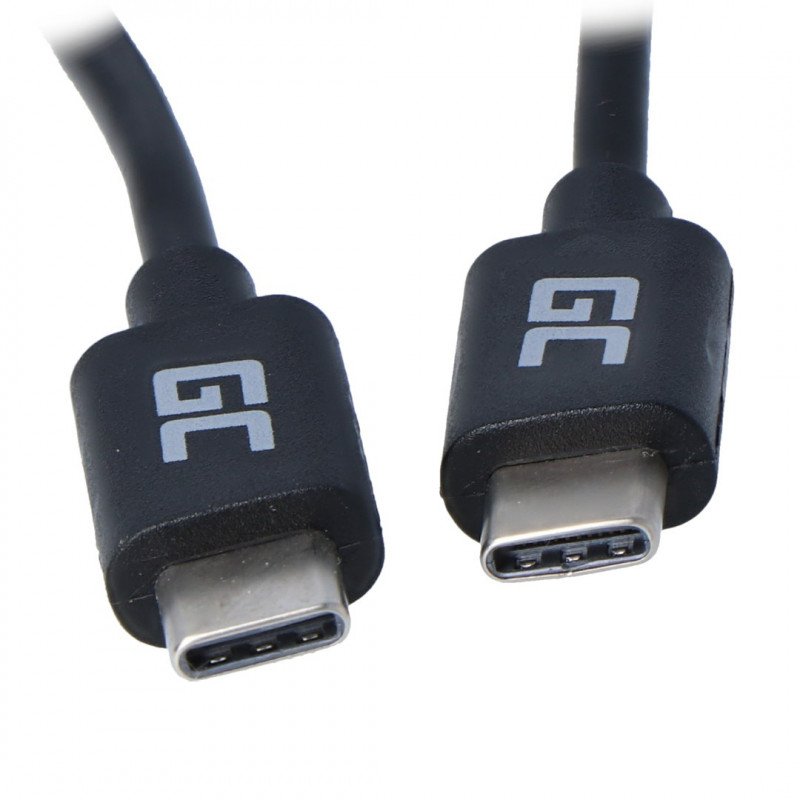 USB-C - USB-C 3.1 1m napájení 100W zelený mobilní kabel