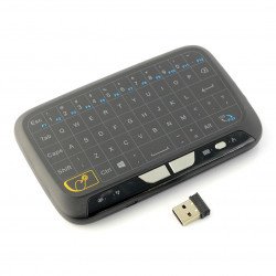 Bezdrátová klávesnice Smart H18 klávesnice + myš - černá