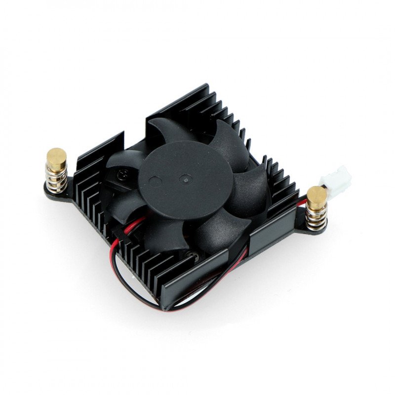 Chladič s ventilátorem pro Pine64 ROCKPro64 - nízký profil