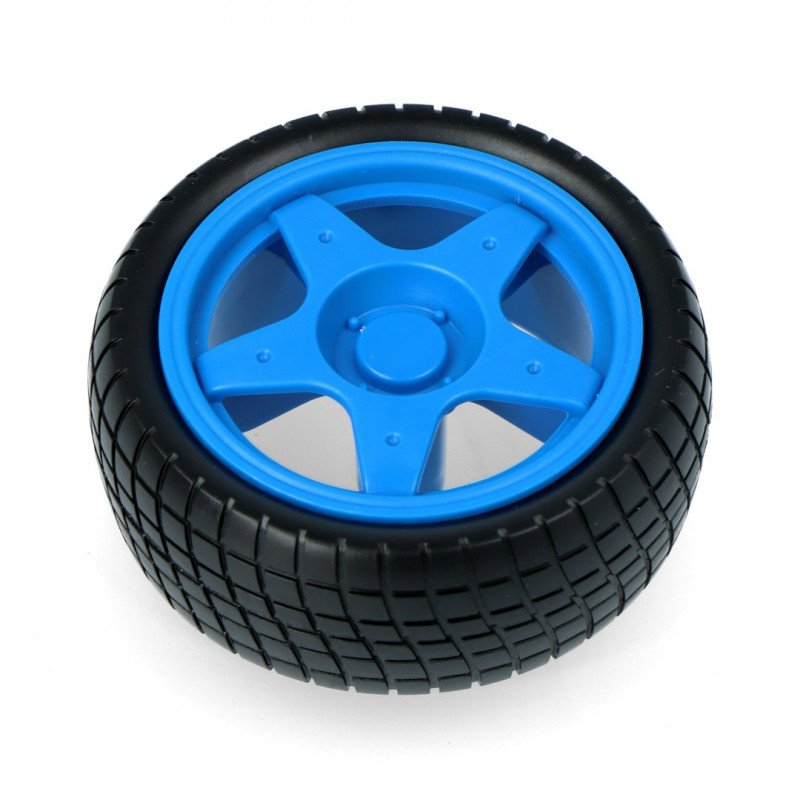 Kolo s pneumatikou 65x26mm - modré