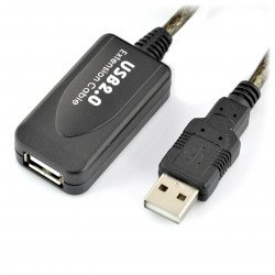 Aktivní USB prodlužovací kabel 10m