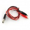 Kabel USB A s krokosvorkami - zdjęcie 1
