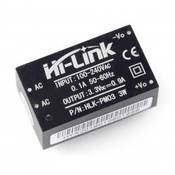 Hi-Link HLK-PM03 100V-240VAC / 3,3VDC - 1A napájecí zdroj