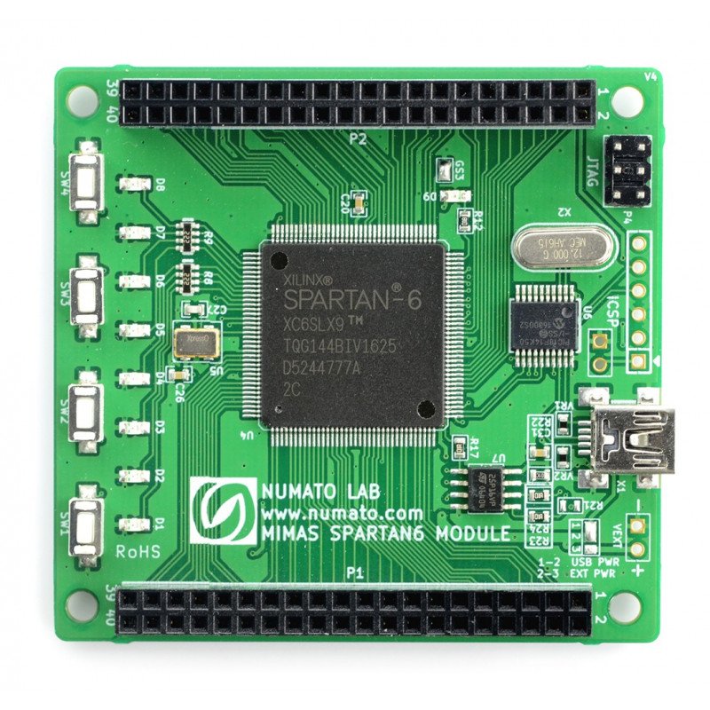 Mimas - Spartan 6 - vývojová deska FPGA