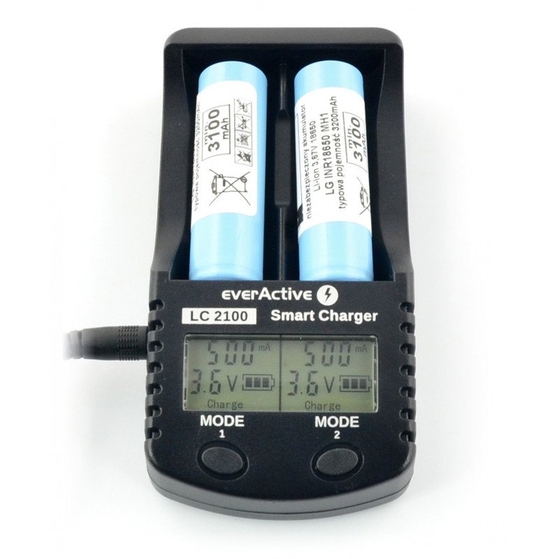 Nabíječka baterií EverActive LC-2100 18650