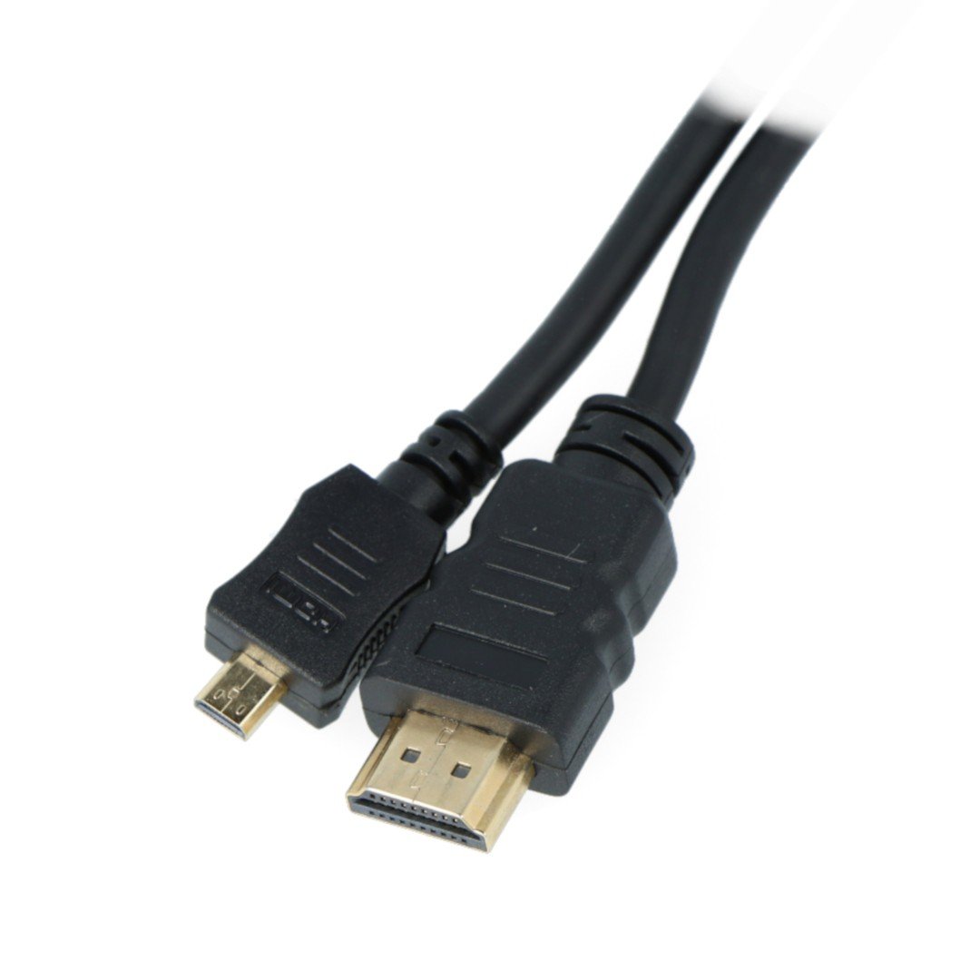 Pozlacený vysokorychlostní kabel HDMI Goodbay s podporou Ethernetu Zástrčka HDMI (typ A) - micro HDMI (typ D) - 5 m