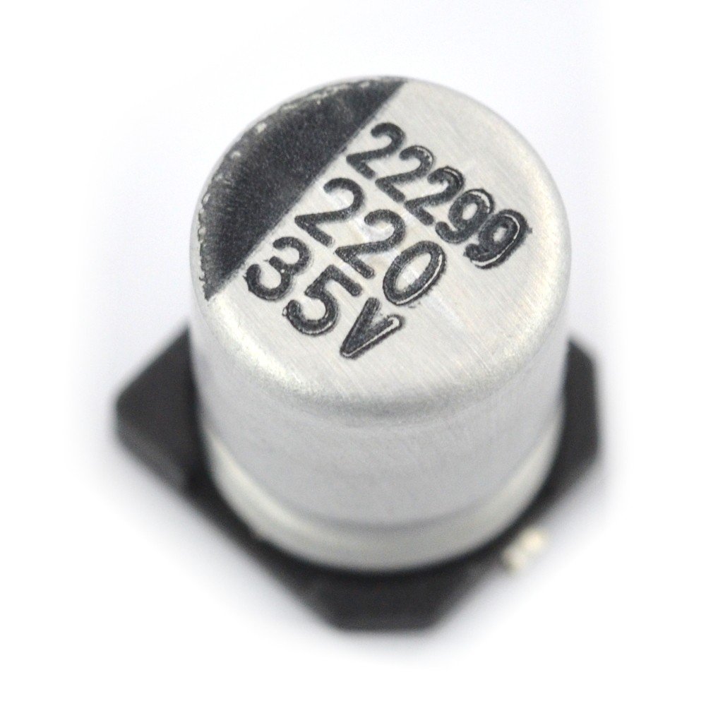 220uF / 35V SMD elektrolytický kondenzátor