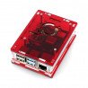 Pouzdro Raspberry Pi Model 4B - červené - LT-4B16 - zdjęcie 1