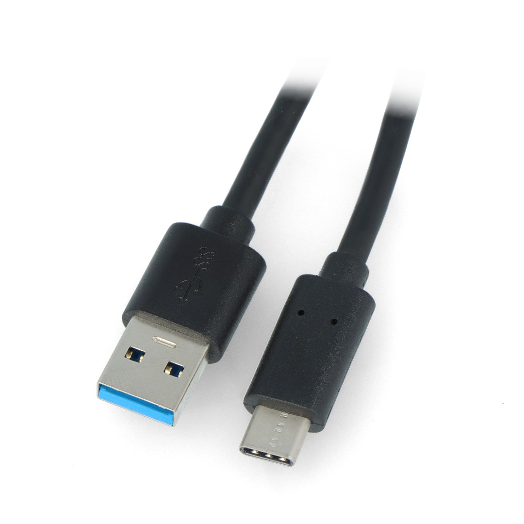 Lanberg USB A 3.1 - USB C černý kabel - 1,8 m