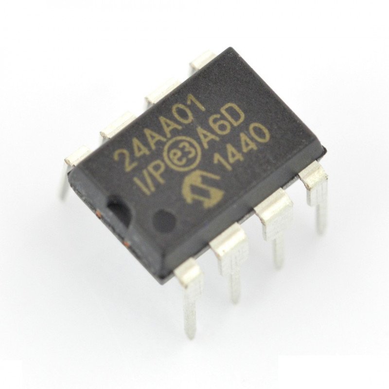 24AA01-I / P - 1 kB paměti EEPROM