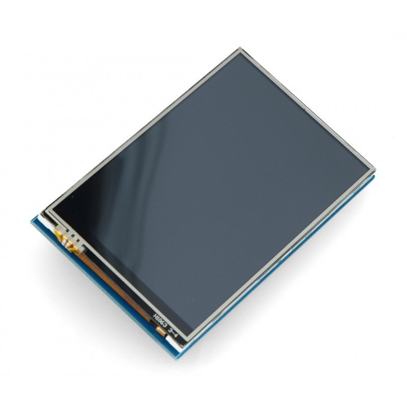 Dotykový displej Waveshare B - rezistivní LCD IPS 3,5 '' 320x480px GPIO pro Raspberry Pi 3/2 / B + / Zero