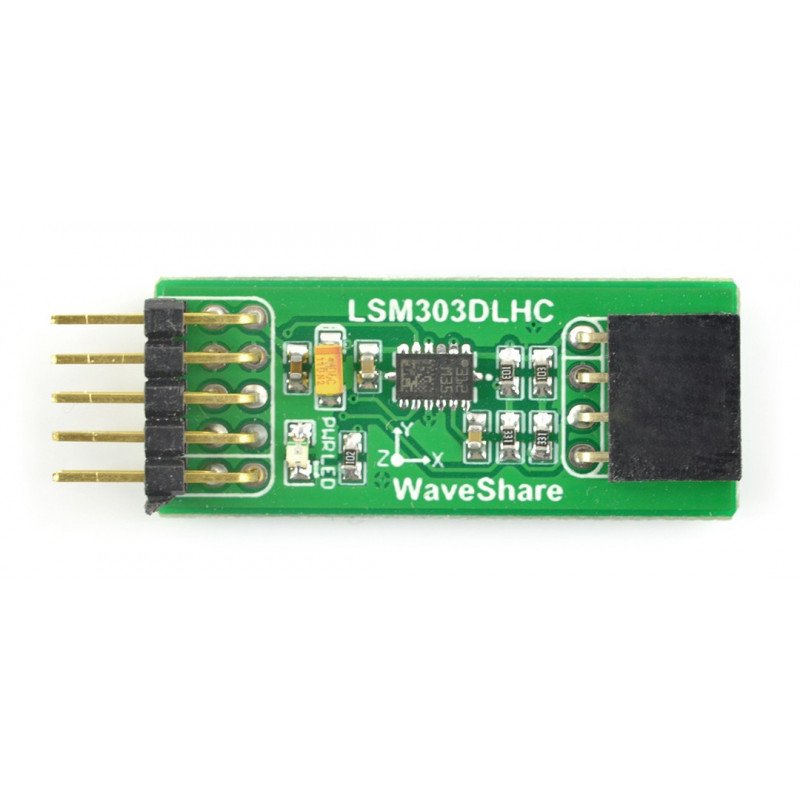 LSM303DLHC - tříosý akcelerometr I2C a magnetometr - modul Waveshare *