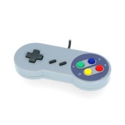 PiHut SNES - retro USB herní ovladač - kompatibilní s Raspberry Pi