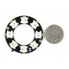RGB LED prsten WS2812 5050 x 8 LED - 32 mm - zdjęcie 2