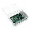 Pouzdro pro Raspberry Pi model 4B - Multicomp Pro - průhledné - zdjęcie 4