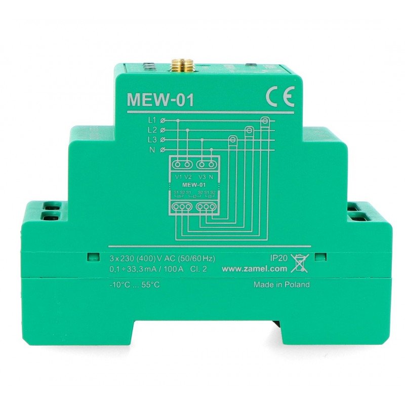 Zamel Supla MEW-01 - WiFi monitor spotřeby elektřiny - aplikace pro Android / iOS
