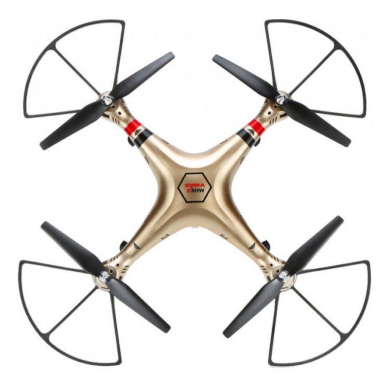 Kvadrokoptérový dron Syma X8HW 2,4 GHz s kamerou - 50 cm - zlatý