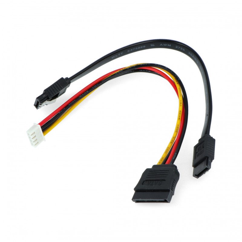Kabel SATA a napájecí kabel pro Odroid H2