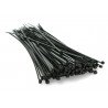 Plastové stahovací pásky Vorel černé - 100 ks. - zdjęcie 2