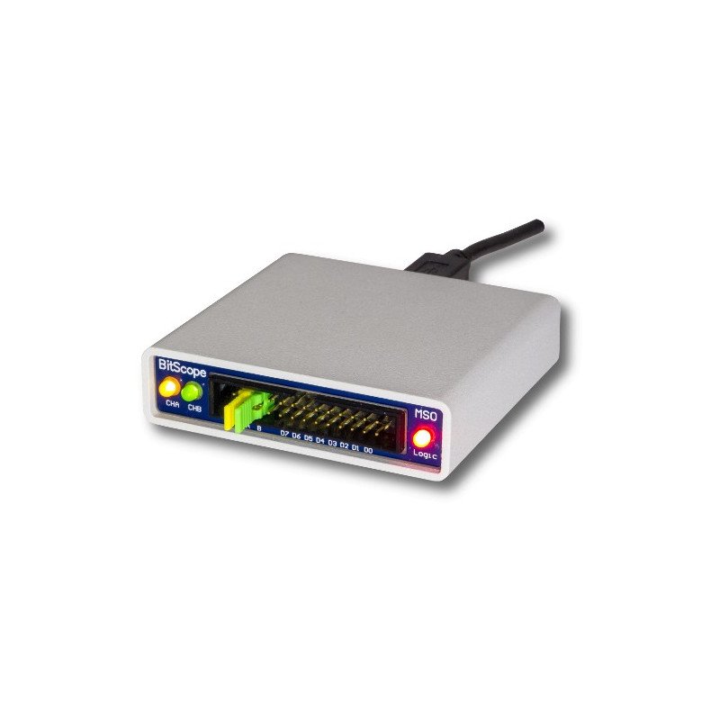 BitScope BS10U - USB osciloskop se smíšeným signálem pro Raspberry Pi - 100 MHz 2 kanály