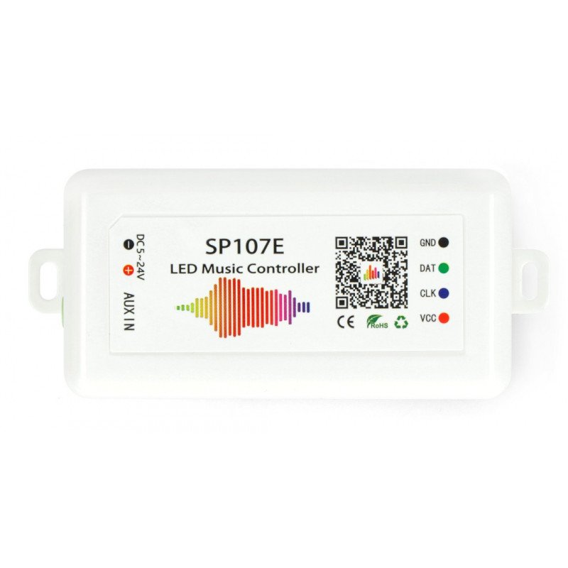 Ovladač Bluetooth pro hudbu a světelné efekty LED SP107E LED Music Controller