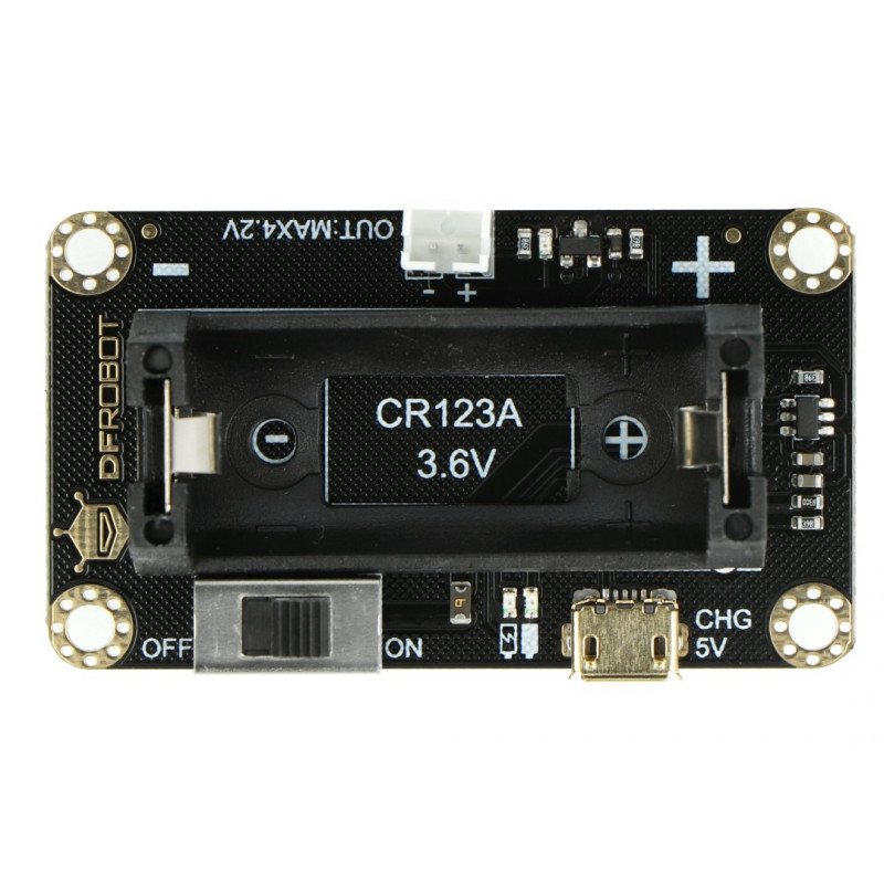 DFRobot - držák baterie CR123A pro mikro: Maqueen