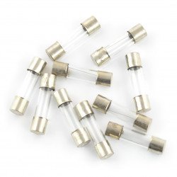 Pojistka WTA 5x20mm - 250V / 25A - 10ks.