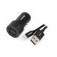 Nabíječka do auta s 2 x USB 3.4 A zásuvkou Baseus TZXLD-A01 + USB A kabel - Lightning - černá Nabíječka do auta s 2 x USB 3.4 A zásuvkou Baseus TZXLD-A01 + USB A kabel - Lightning - černá