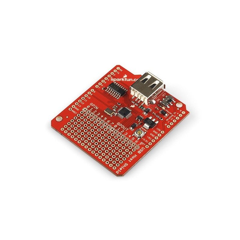 USB Host Shield - Štít pro Arduino - SparkFun DEV-09947