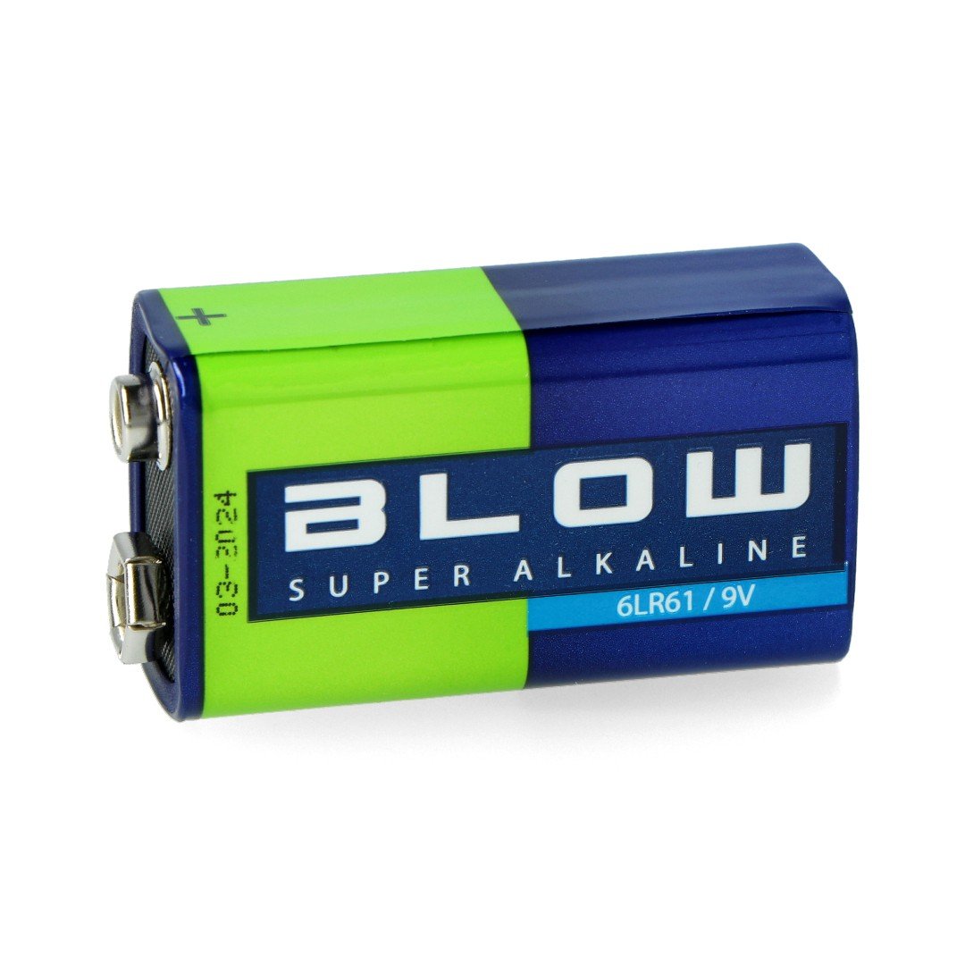 Blow Super alkalická baterie 9V 6LR61