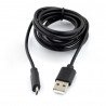 USB A - microUSB foukací kabel - 1,5 m - zdjęcie 2